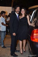 xhunky with bhavna pandey at Boman Irani_s son wedding reception on 20th Nov 2011.JPG